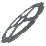 Photo showing gas channeling of Pan America brake rotor
