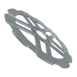 angle view of belligerent front rotor for 2024 and later harley davidson touring models