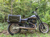 Harley FXR with BKP Pioneer Adventure Bag System