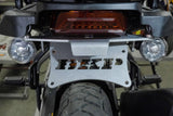 license plate relocation kit for Harley Pan America