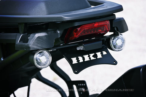 "BKP" Bare Knuckle Performance rear plate 