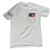 front view of fxr shirt with sleeve folded