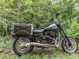 Harley FXR with BKP Pioneer Adventure Bag System